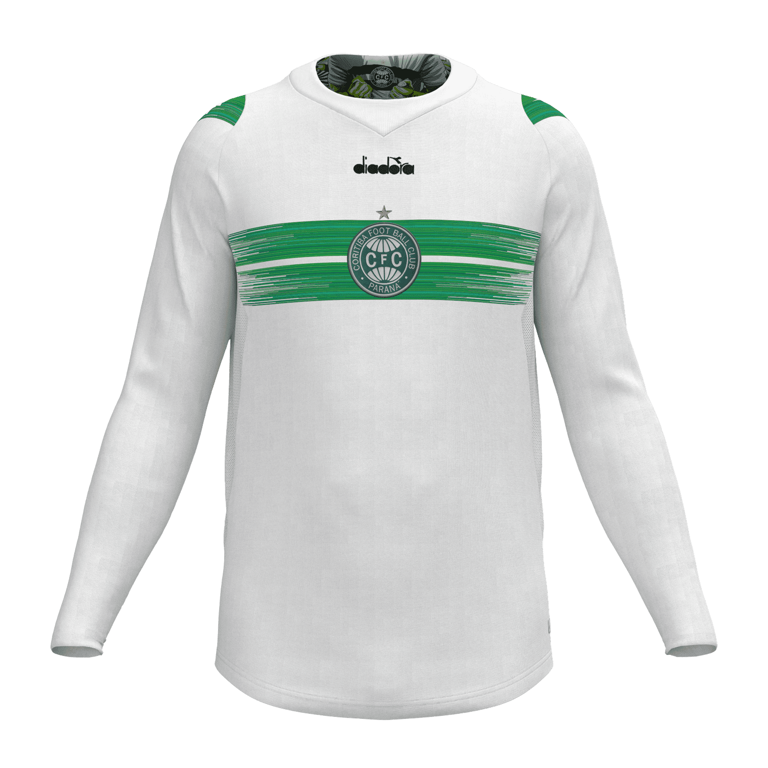 Camisa Home Fan Manga Longa 2024 Masculina